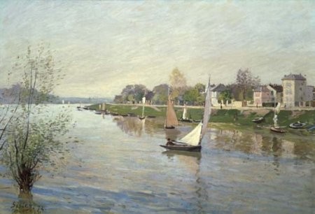 The Seine at Argenteuil by Alfred Sisley