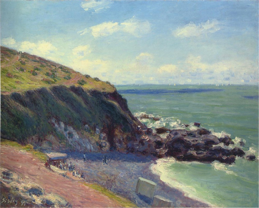 Lady's Cove by Alfred Sisley