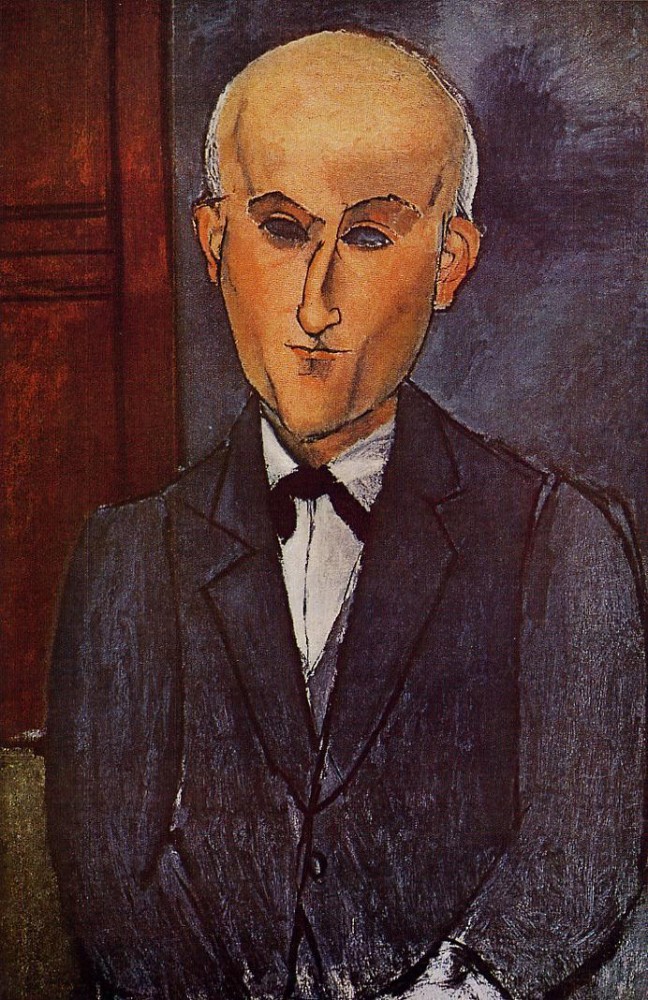 Max Jacob by Amedeo  Modigliani