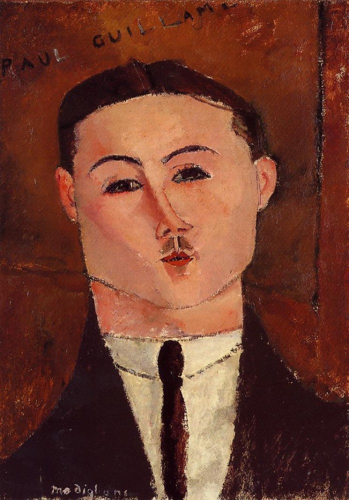 Paul Guillaume by Amedeo  Modigliani