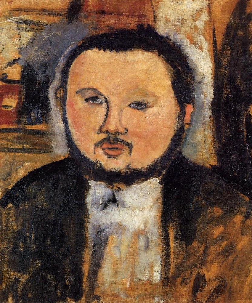 Portrait of Diego Rivera by Amedeo  Modigliani