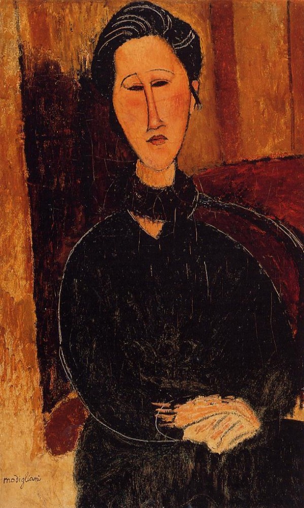 Anna Zabrowska by Amedeo  Modigliani
