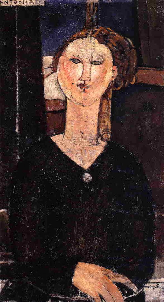 Antonia by Amedeo  Modigliani