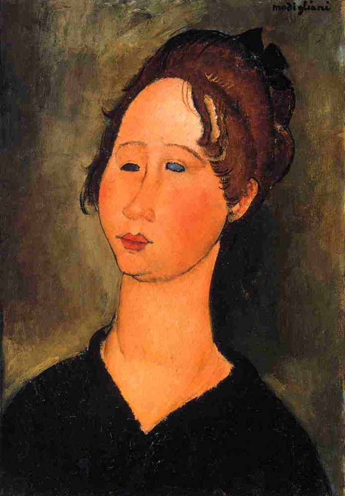 Burgundian Woman by Amedeo  Modigliani