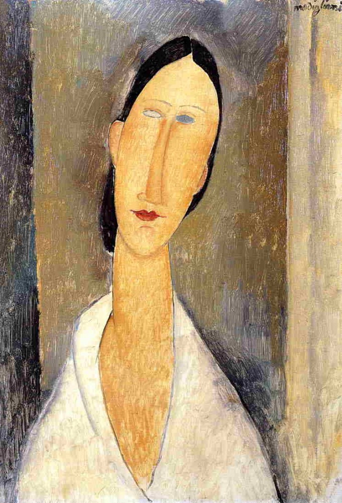 Hanka Zborowska by Amedeo  Modigliani