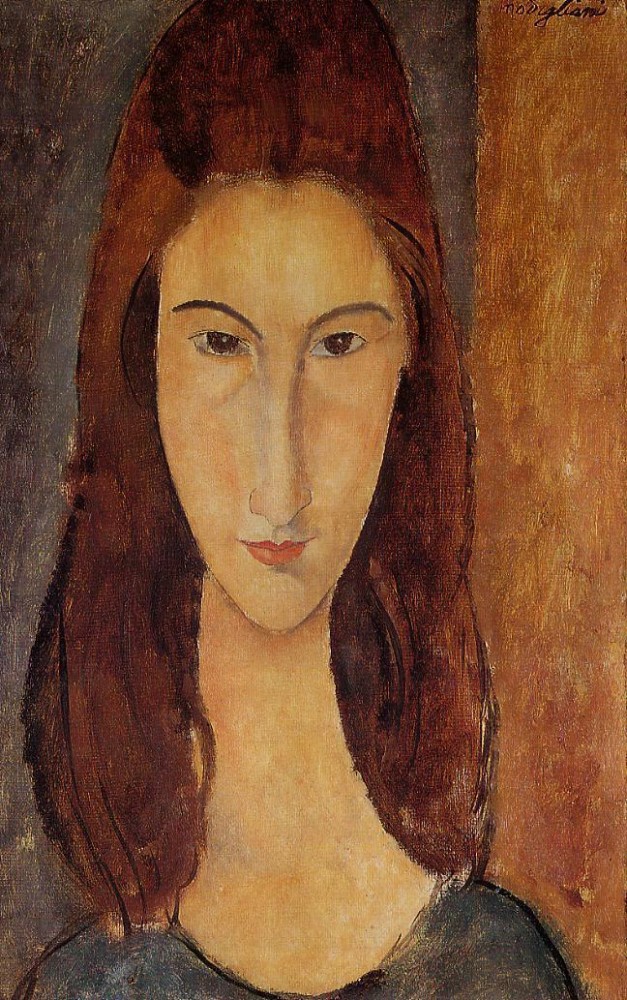 Jeanne Hebuterne III by Amedeo  Modigliani