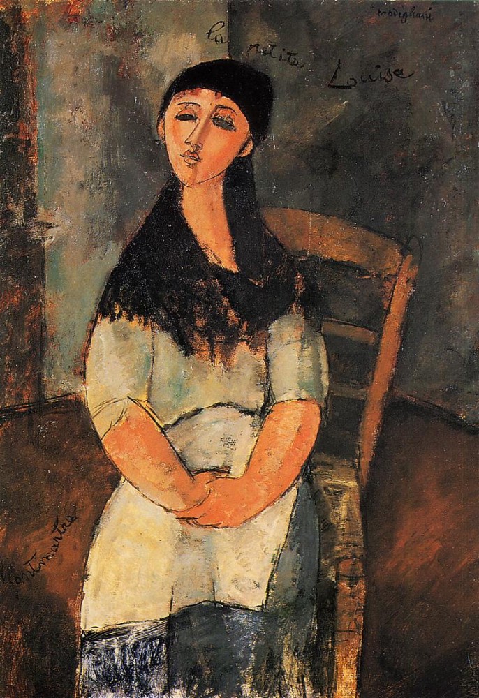 Little Louise by Amedeo  Modigliani