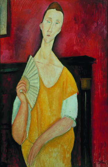 Lunia Czechowska by Amedeo  Modigliani