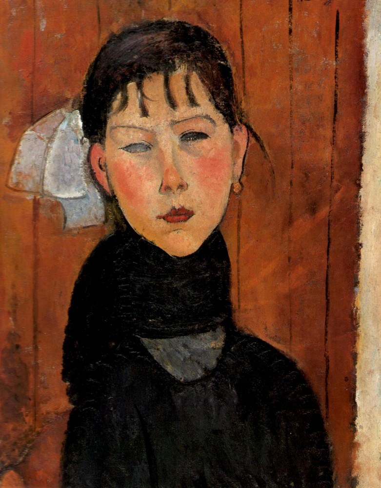 Marie Daughter of the People by Amedeo  Modigliani