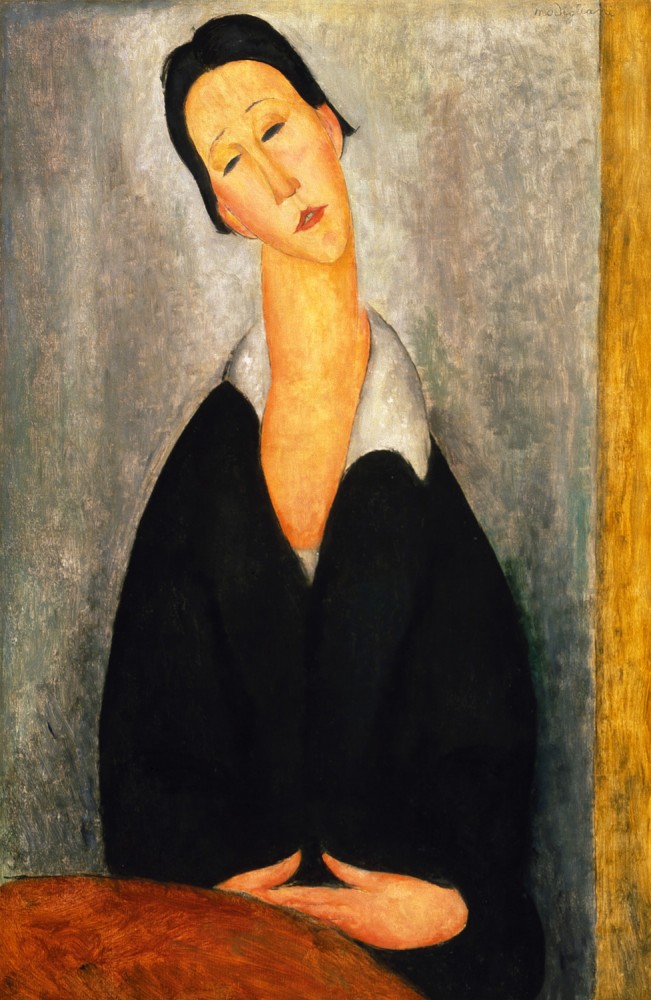 Portrait of a Polish Woman by Amedeo  Modigliani