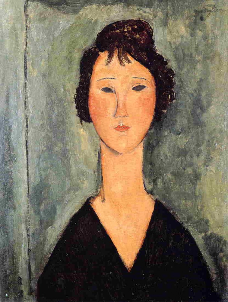 Portrait of a Woman II by Amedeo  Modigliani