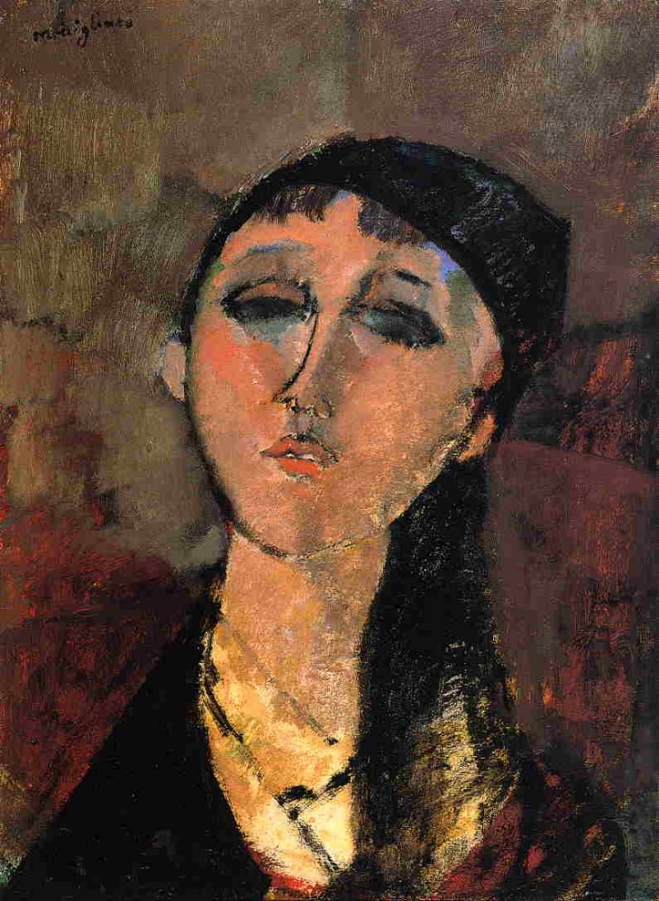 Portrait of a Young Girl II by Amedeo  Modigliani