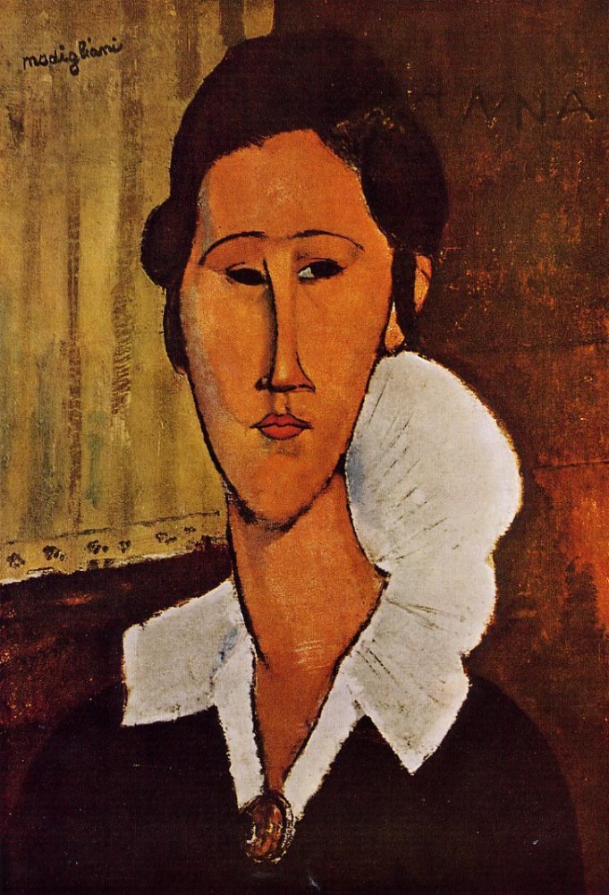 Portrait of Anna by Amedeo  Modigliani