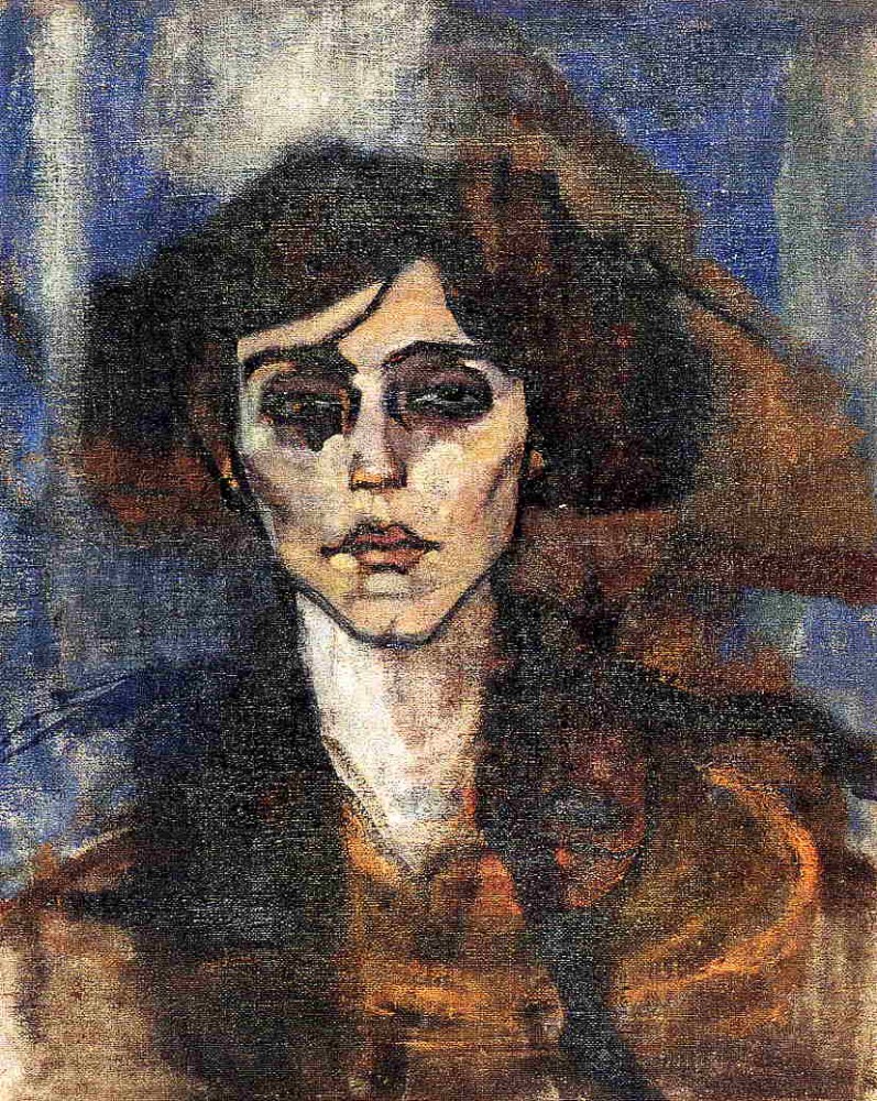 Portrait of Maude Abrantes by Amedeo  Modigliani