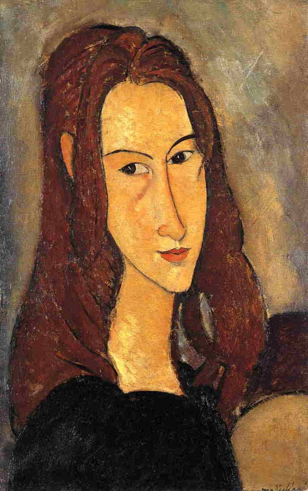 Red Haired Girl by Amedeo  Modigliani