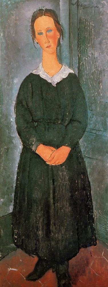 The Servant Girl by Amedeo  Modigliani