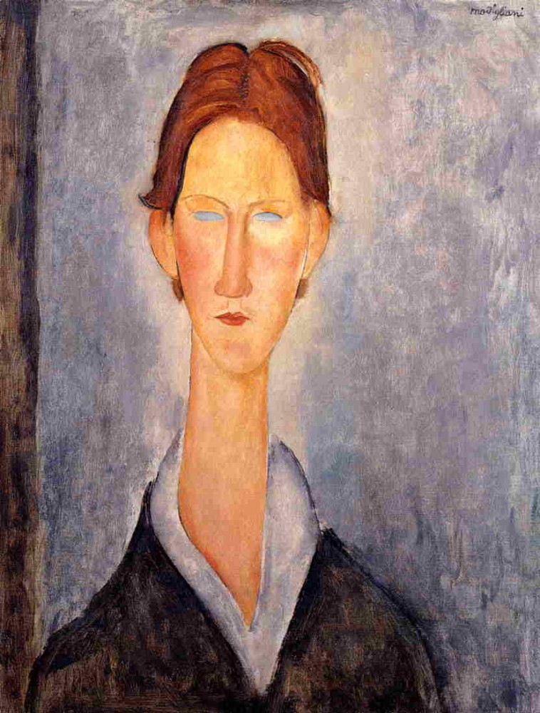 Young Man by Amedeo  Modigliani