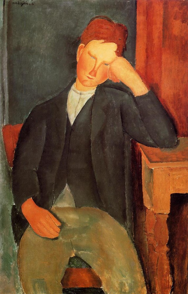 Young Peasant by Amedeo  Modigliani