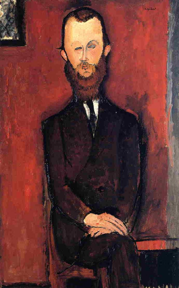 Count Weilhorski by Amedeo  Modigliani