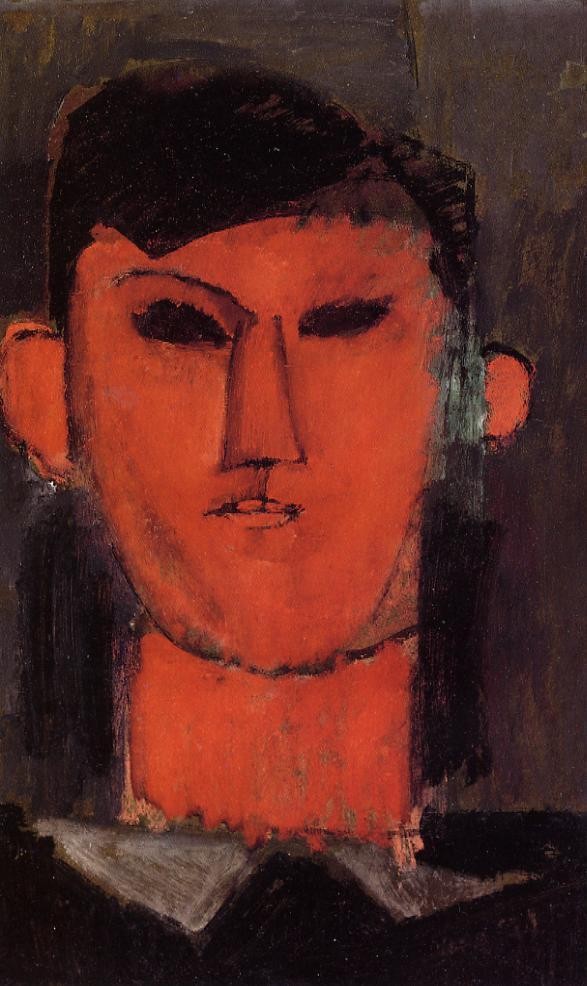 Portrait of Picasso by Amedeo  Modigliani