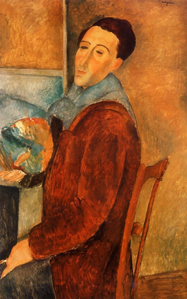Self Portrait by Amedeo  Modigliani