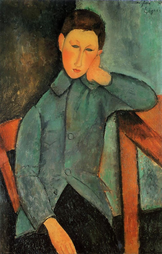 The Boy by Amedeo  Modigliani