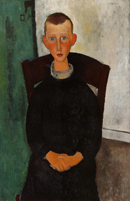The Son of the Concierge by Amedeo  Modigliani