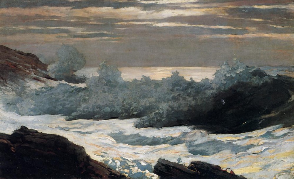 Early Morning After a Storm at Sea by Winslow Homer