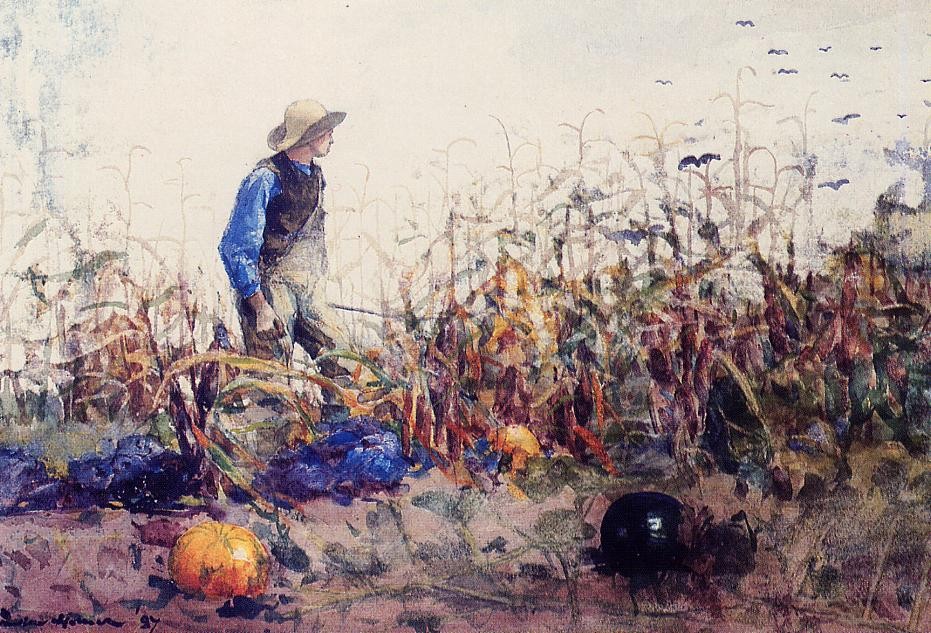 Among the Vegetables by Winslow Homer