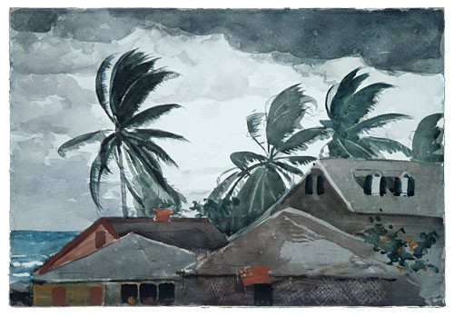 Hurricane Bahamas by Winslow Homer