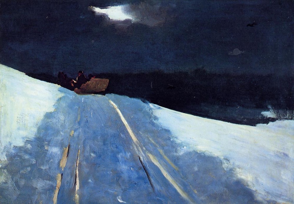 Sleigh Ride by Winslow Homer