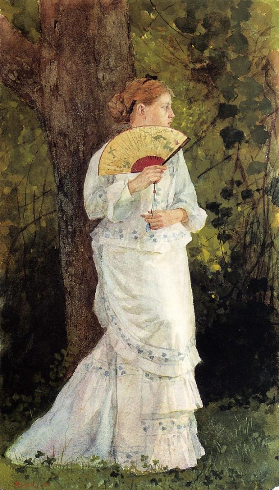 The Trysting Place by Winslow Homer