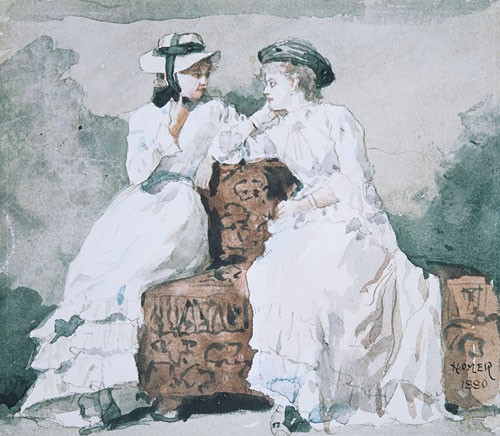 Two Ladies by Winslow Homer