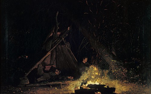 Camp Fire by Winslow Homer
