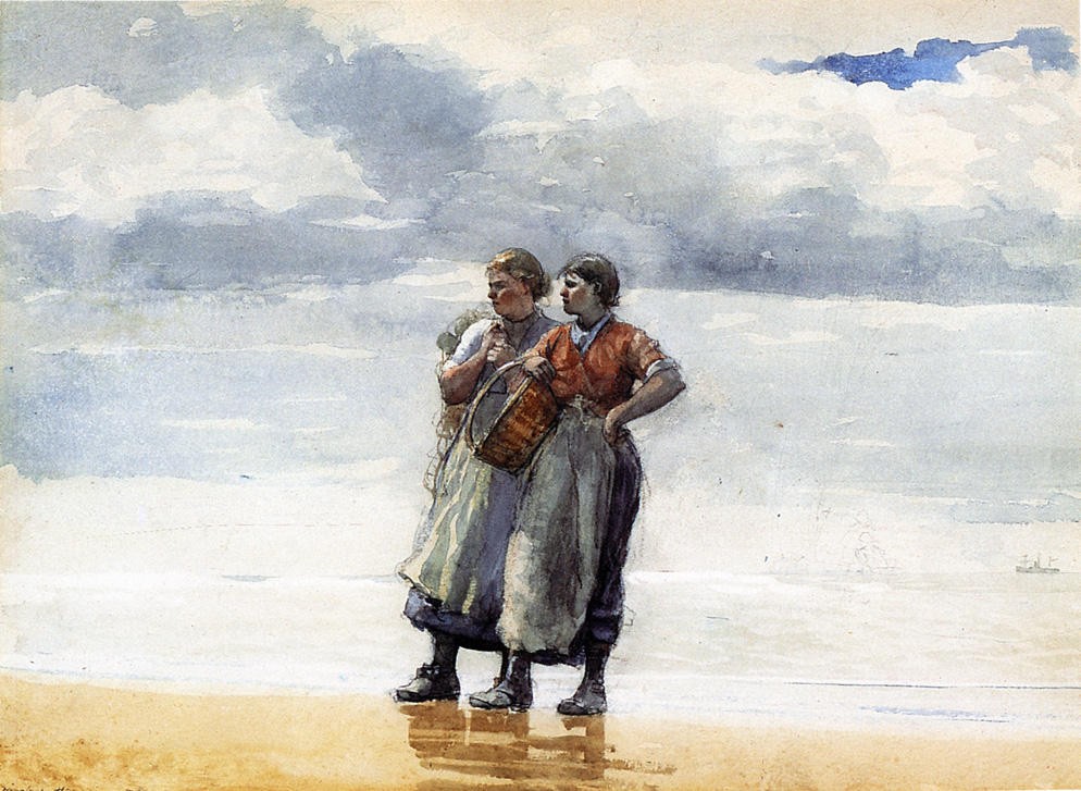 Daughters of the Sea by Winslow Homer