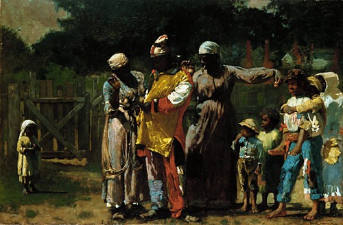 Dressing For The Carnival by Winslow Homer