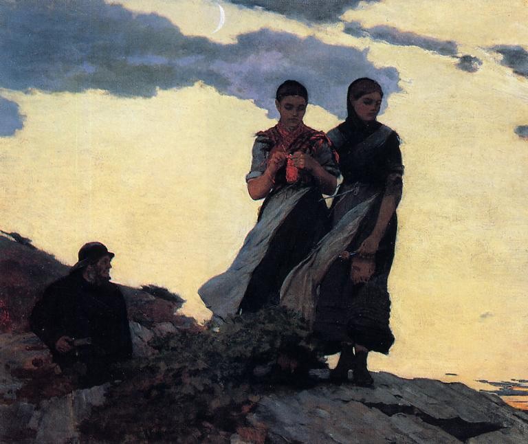 Early Evening by Winslow Homer