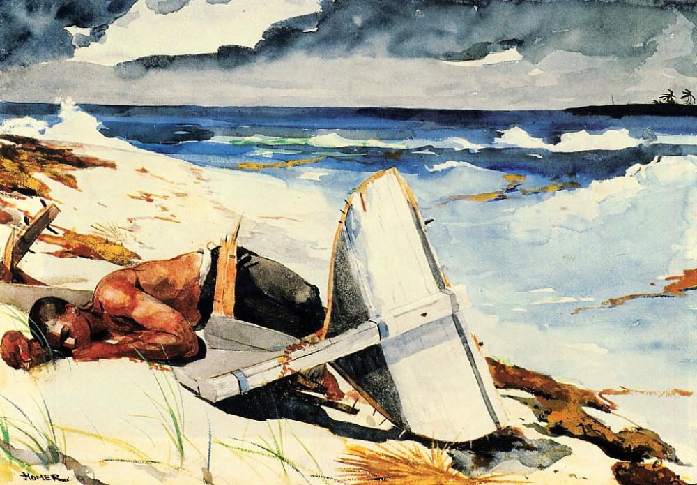 After the Hurricane by Winslow Homer