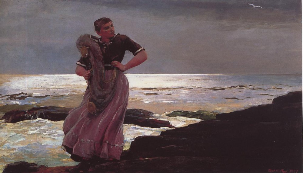 Light on the Sea by Winslow Homer