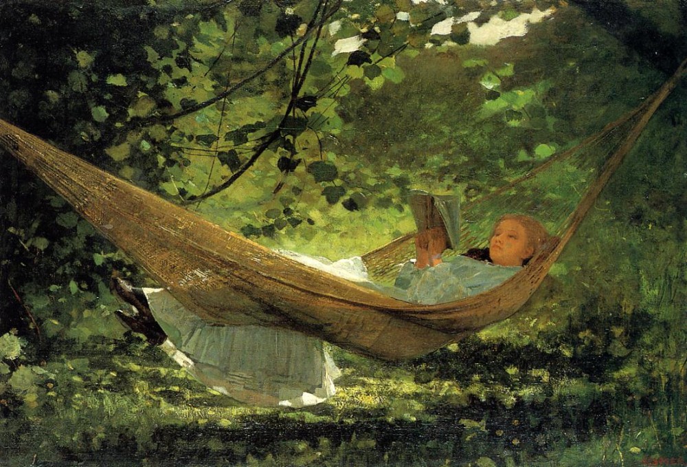 Sunlight and Shadow by Winslow Homer