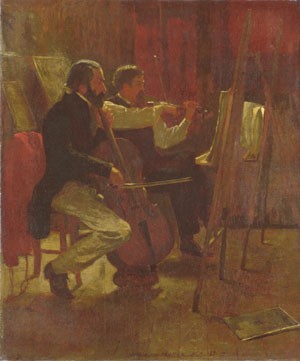 The Studio by Winslow Homer