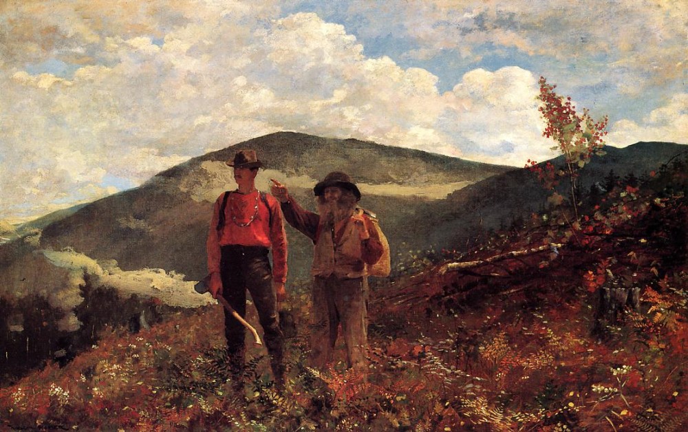 The Two Guides by Winslow Homer
