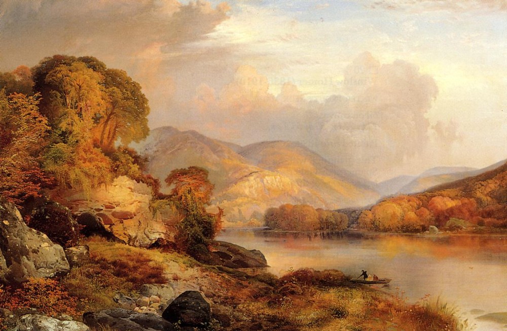 Autumn Landscape by Thomas Moran