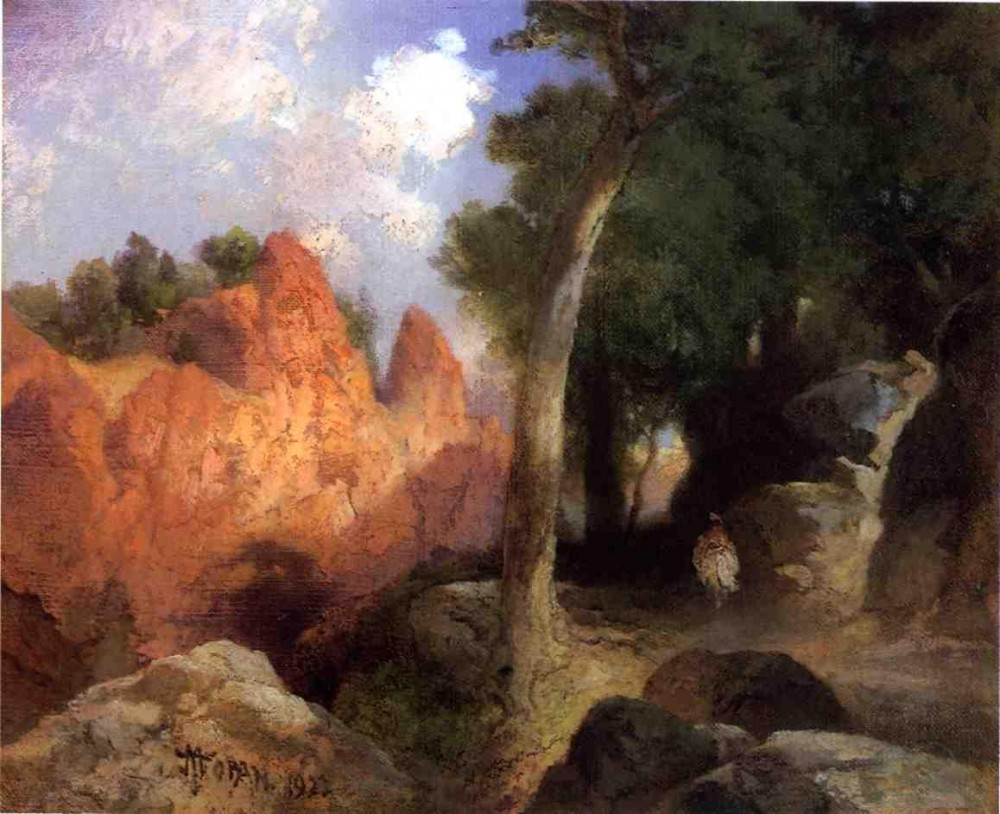 Canyon Of The Clouds by Thomas Moran