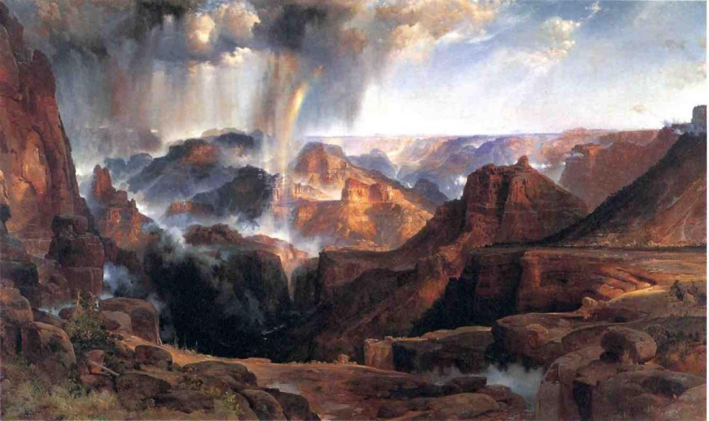Chasm Of The Colorado by Thomas Moran