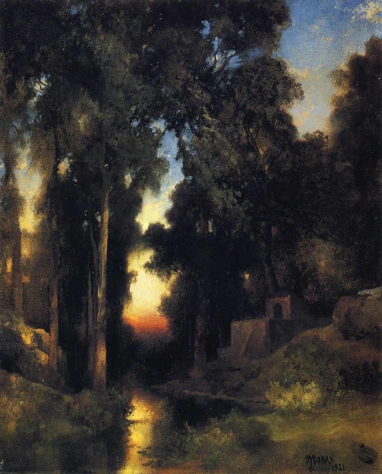 Mission In Old Mexico by Thomas Moran