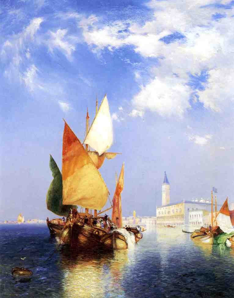 The Grand Canal, Venice by Thomas Moran