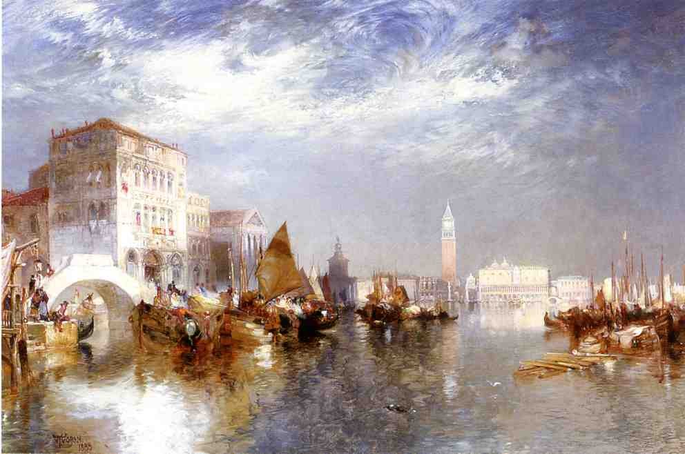 Glorious Venice by Thomas Moran