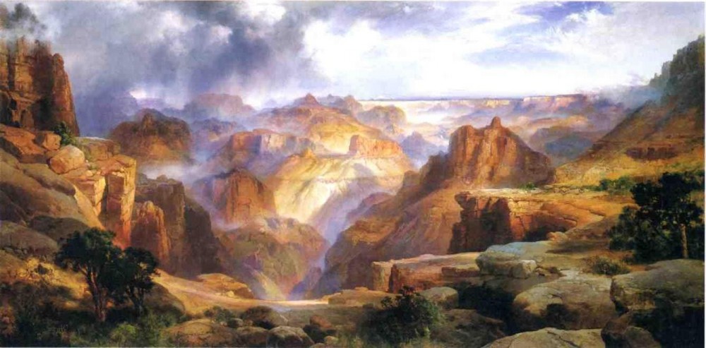 Grand Canyon VII by Thomas Moran