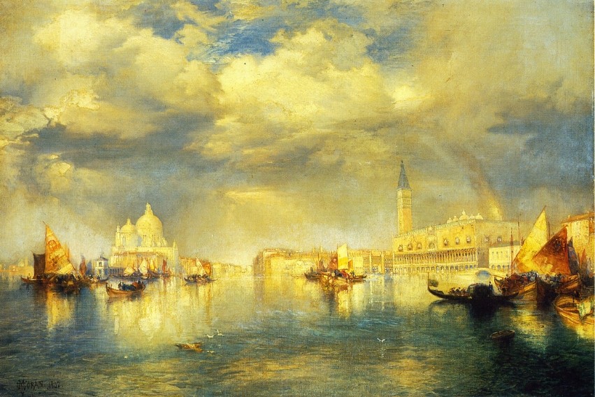 Venetian Scene II by Thomas Moran